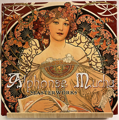 #ad Alphonse Mucha: Masterworks Hardcover By Rosalind Ormiston. 7 DAY SALE $17.77