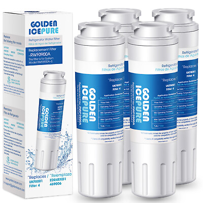 #ad 4 PACK Fit For Maytag UKF8001 UKF8001AXX 200 RWF1040 Golden Icepure Water Filter $27.97
