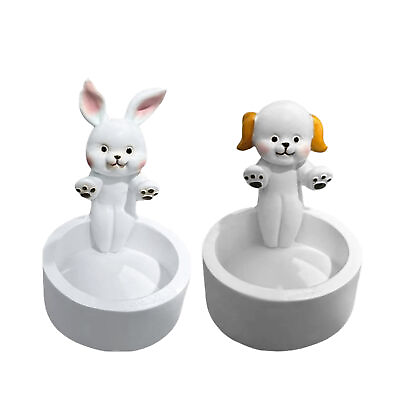 #ad Animal Candle Holder Cute 3D Animals Resin Tealight Candle Lantern Holder $13.00