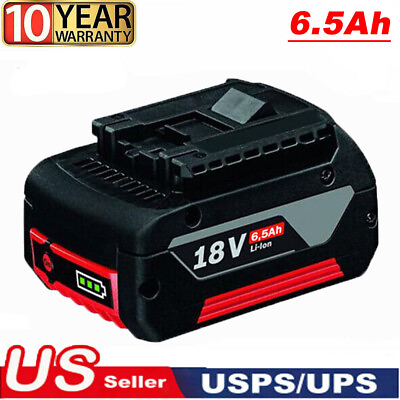 #ad BAT609 For BOSCH 18V CORE 18 Volt 6.5 Ah High Performance Battery BAT618 Li ion $25.91