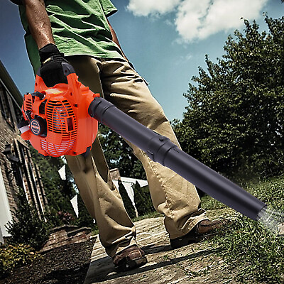 #ad 25.4CC 2 Stroke Handheld Gas Powered Leaf Blower Commercial Grass Lawn Blower US $103.00