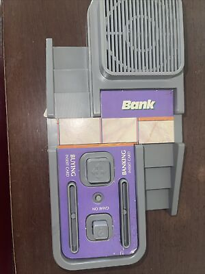 #ad Vintage Mall Madness Board Game Electronic Bank Unit WORKS 1989 Milton Bradley $35.49