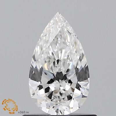 #ad 0.71 Ct Pear Cut F Color VS1 Clarity IGI Certified CVD Diamond $274.00