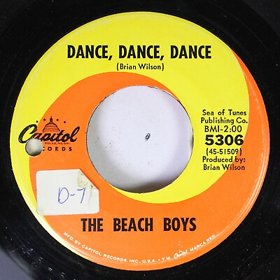 #ad Rock 45 The Beach Boys Dance Dance Dance The Warmth Of The Sun On Capitol $15.00