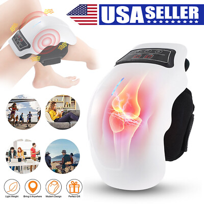 #ad Household Knee Massager Far Infrared Heat Vibration Therapy Knee Joint Care Tool $59.99