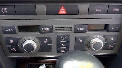 #ad Temperature Control Dual Zone Face Plate Gray Fits 06 11 AUDI A6 1580855 $92.34