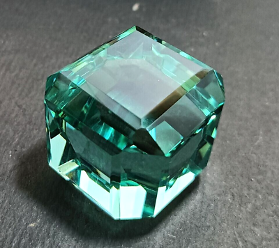 #ad #ad AAA 250 Ct Certified Natural Brazilian Swiss Green Cube Cut Topaz Loose Gemstone $20.53