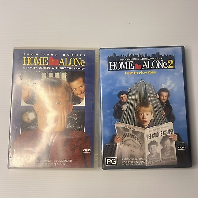 #ad Home Alone 1 amp; 2 Bundle DVD Region 4 PAL John Hughes Free Tracked Postage AU $16.95