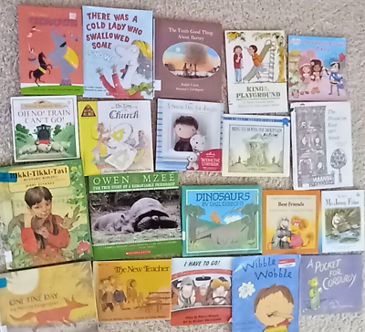#ad Lot of 20 Story Time Books for Kids Toddlers Daycare Child see what you get $18.75