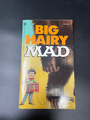 #ad BIG HAIRY MAD 1st Print Paperback 1986 EXCELLENT CONDITION Super High Grade $6.99