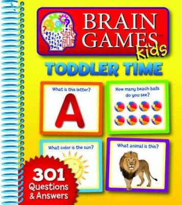 #ad Brain Games Kids Toddler Time Misc. Supplies GOOD $5.61