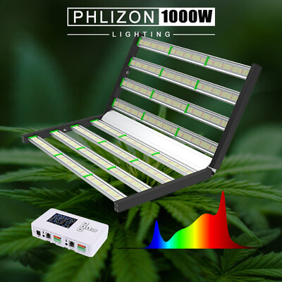 #ad Phlizon FD9600 1000W Grow Lights Full Spectrum LED Commercial Indoor Plant Lamp $459.19
