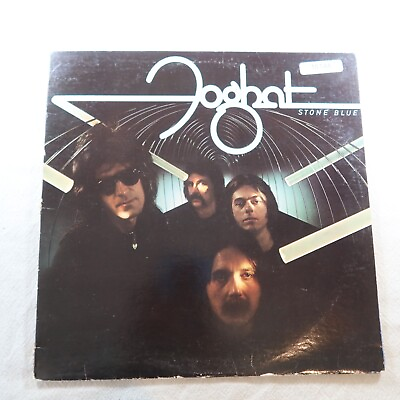#ad Foghat Stone Blue Bearsville Record Album Vinyl LP $6.84