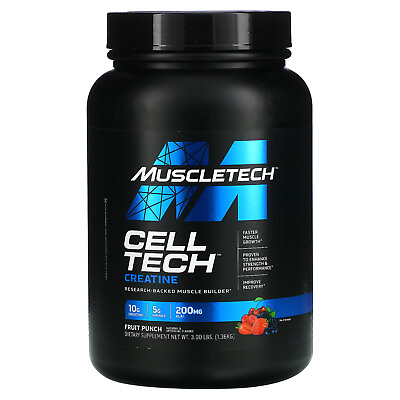 #ad Performance Series CELL TECH Creatine Fruit Punch 3 lbs 1.36 kg $29.99