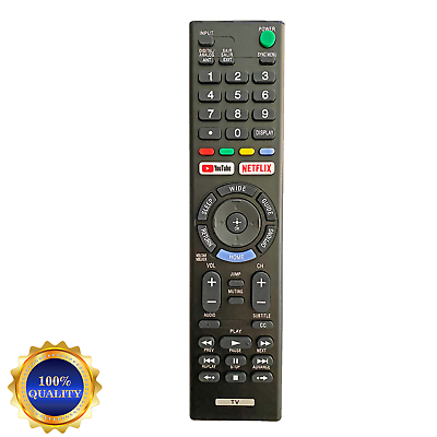 #ad IR Remote for Sony 4K UHDTV KD43X80J KD50X80J KD55X80J KD65X80J KD75X80J $9.69