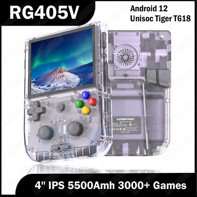 #ad ANBERNIC RG405V Retro Game Console Android 12 WI FI Console 4quot; Display 5500mAh $61.95