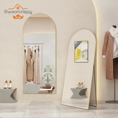#ad Full Length Mirror Floor Standing Mirror Full Body Mirror w Stand Wall Mirror $81.04