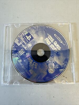 #ad NAMCO Cool Games Free Stuff Demo Disc CD Sony PlayStation 1 Ps1 Time Crisis 1997 $3.75
