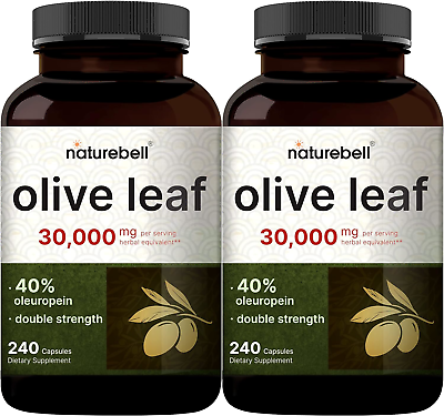 #ad 2 Pack Olive Leaf Extract 750mg Per Serving Maximum Strength 20% Oleuropein $42.53