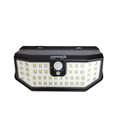 #ad POWERplus Tapir Outdoor Motion LED Solar Security Light $45.92