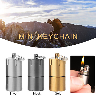 #ad 1PCS Originality Decorative Mini Keychain Mental Key Chain Bag $12.33