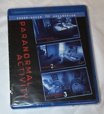 #ad New Sealed Paranormal Activity 1 2 3 Collection Blu Ray 3 disc Horror $11.95