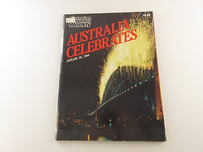 #ad Australia Celebrates January 26 1988 The Australian Women#x27;s Weekly History AU $5.00