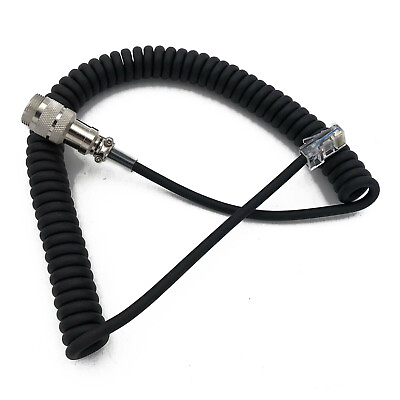 #ad 8Pin Male To 8 Pin RJ 45 Microphone Adapter Cable Line For Yaesu MD 200 MD 100 n $13.85