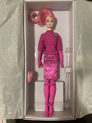 #ad 60th Anniversary Barbie Fashion Model Collection Proudly Pink Doll NRFB C $397.00