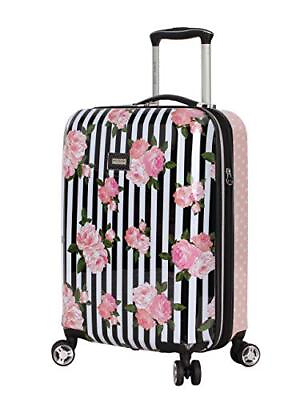#ad Betsey Johnson Luggage Hardside 30quot; Suitcase With Spinner Wheels ABS PC $134.99