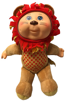#ad Cabbage Patch Kids Cuties Plush Doll Jaye Lion Zoo Friends cuddly animal $9.00