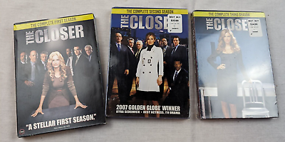 #ad Lot The Closer Complete Seasons 1 2 3 1 3 Kyra Sedgwick Brand New Unopened $12.95