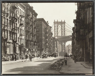 #ad Old 8X10 Photo 1930#x27;s Pike and Henry Streets New York City 58447223 $8.95