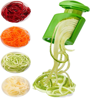 #ad 2*1Handheld Spiralizer Vegetable Slicer Spaghetti Maker Spiral Cutter Veggie Pas $16.99