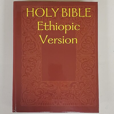 #ad HOLY BIBLE Ethiopic Version Ethiopian Bible In English Hardcover $149.99