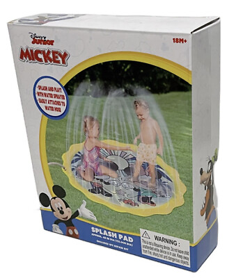 #ad Disney Junior Water Splash Pad: 48 Inch Diameter NIB $9.99