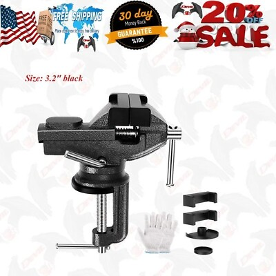 #ad Homeamp;Table Vise Universal Rotate 360° Work Clamp On Vise golf club vise clamp... $43.95