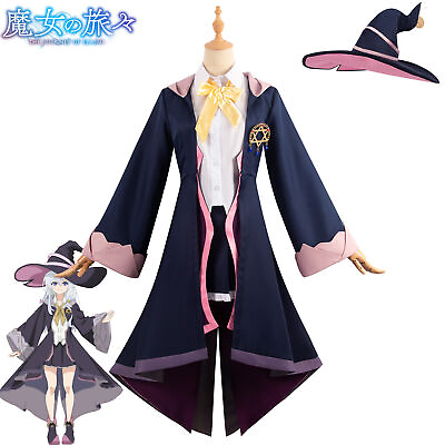 #ad Elaina Cosplay Anime Manga Wandering Witch The Journey of Elaina Cosplay Costume $57.04