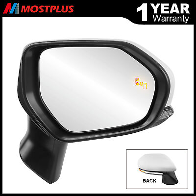 #ad 1X Passenger Right Side Heated Mirror amp; BSM Turn Signal For 2018 20 Toyota Camry $89.99