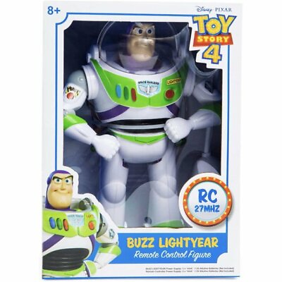 #ad Buzz Lightyear Remote Control Figure Disney Toy Story 4 Brand New in Box $4.99