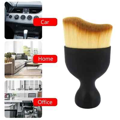 #ad 1Pc Car Interior Cleaning Soft Brush Instrument Panel Crevice Dust Removal Tool $0.99
