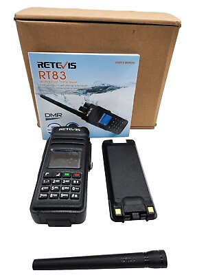 #ad RT83 DMR GPS: Walkie Talkies IP67 UHF400 470MHz 10W Digital Two Way Radio. $120.00