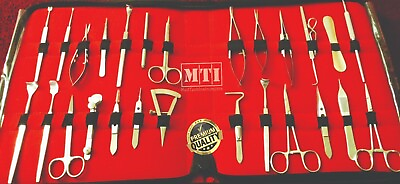 #ad 28 PCS EYE LID MICRO MINOR SURGERY SURGICAL OPHTHALMIC INSTRUMENTS SET KIT $339.99