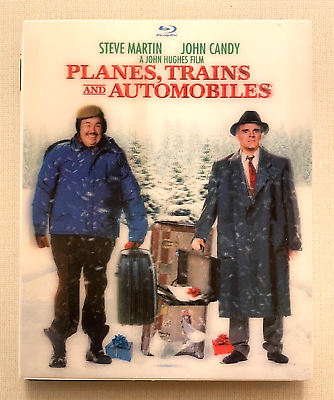 #ad Planes Trains Automobiles Blu Ray MARTIN CANDY HUGHES w 3D Lenticular Slipcover $11.95