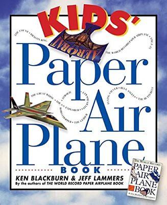 #ad Kids#x27; Paper Airplane Book Paper Airplanes $16.75