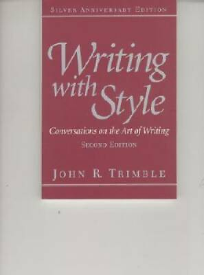 #ad Writing with Style: Conversations on the Art of Writing 2nd Edition GOOD $4.23