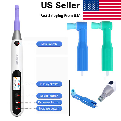 #ad Dental Portable Hygiene Handpiece Cordless Rechargeable 100 prophy angles $18.90