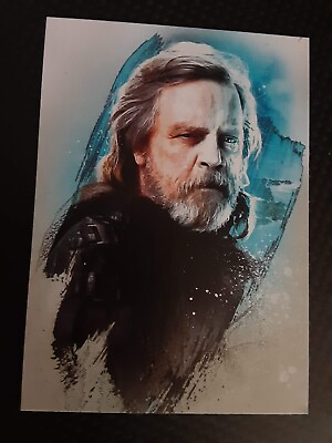 #ad 2017 TOPPS Star Wars Journey Last Jedi INSERT Card CHARACTERS Luke Skywalker $4.99