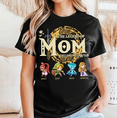 #ad Custom The Legend Of Mom Shirt Best Mom Ever Shirt Children Of The Wild Shirt $16.99