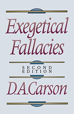 #ad Exegetical Fallacies $7.50